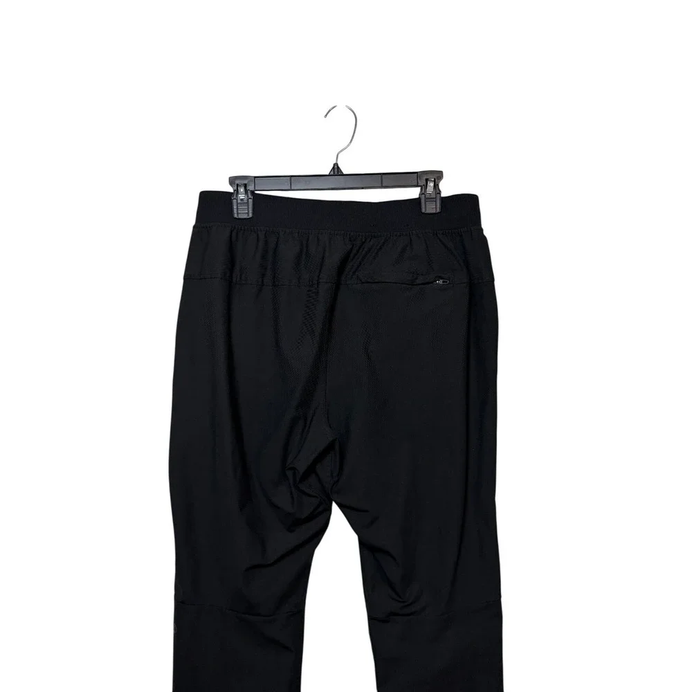 Lululemon ABC Jogger Warpstreme Mens Large Black Tapered Active Pants LM5AOLS